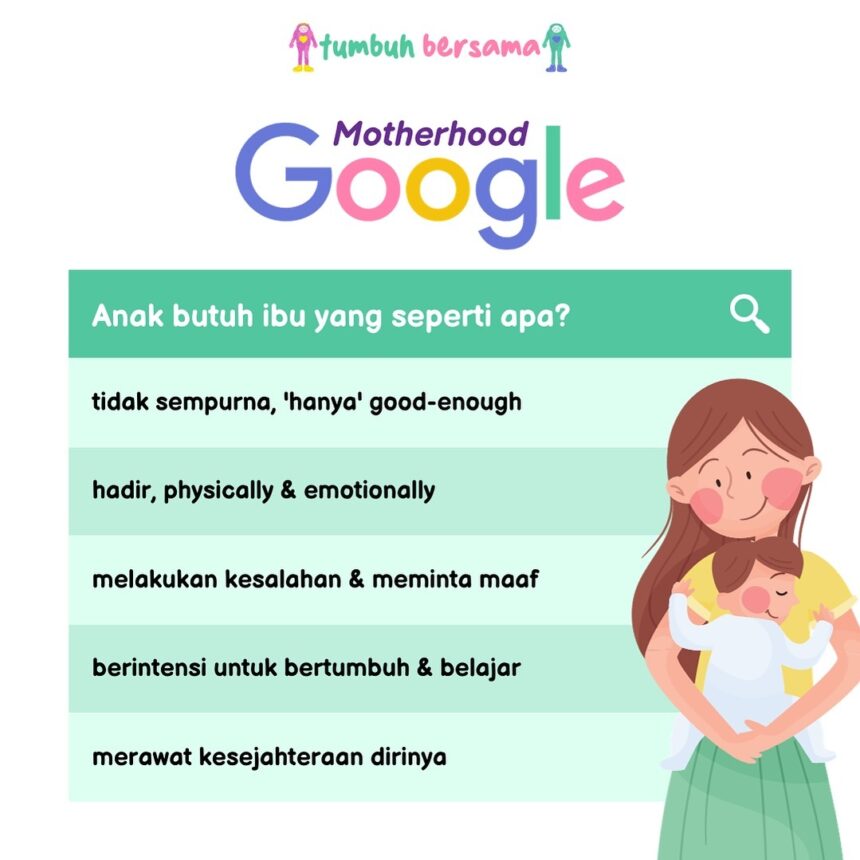 Anak Membutuhkan Ibu yang Seperti Apa?