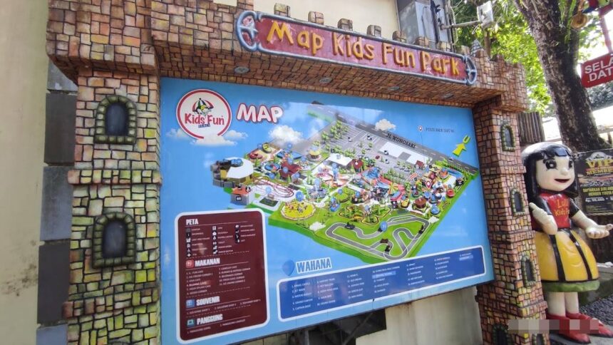 Kids Fun Park: Taman Bermain Keluarga dengan Puluhan Wahana